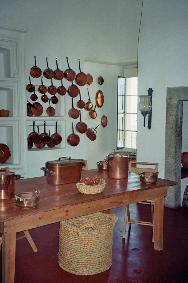 Herzog v. Cadavals Palast in Évora-Portugal - Cozinha do Palácio dos Duques do Cadaval - Évora - Portugal